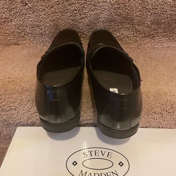 Mens black Steve Madden dress shoe - Picture 3 of 7